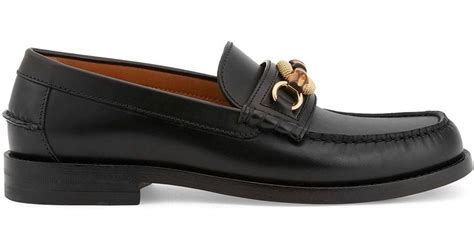 gucci loafer bamboo horsebit|gucci horsebit loafers sale.